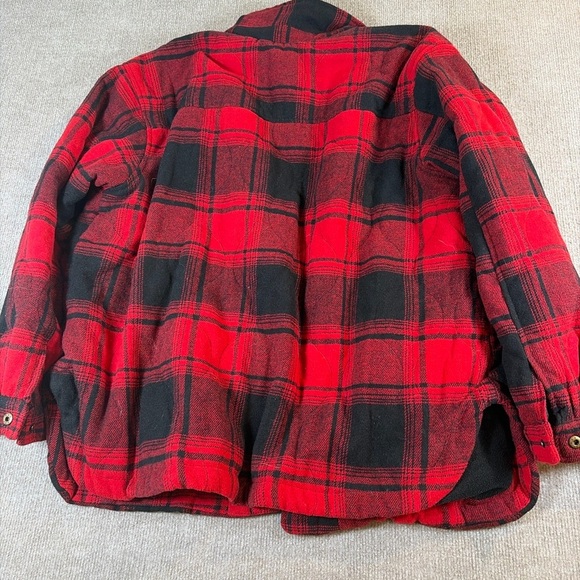 Maurices Red and Black Checkered Jacket - Picture 4 of 4